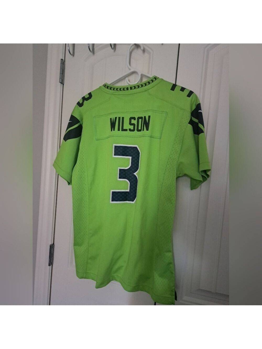 NIKE NFL WILSON 3 SEAHAWKS Onfield Football Jersey Youth XL 18-20